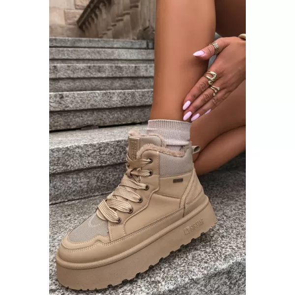  Oameni de zăpadă pentru femei BIG STAR SHOES UU274166 BEJ 