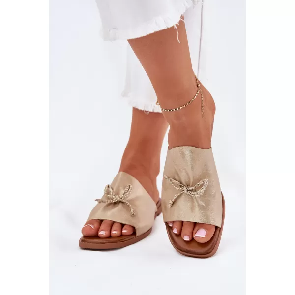  Sandale de dama EVENTO 25SD35-8781 AUR 