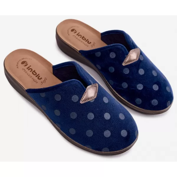  Papuci de damă INBLU OD000014 ALBASTRU MARIN 