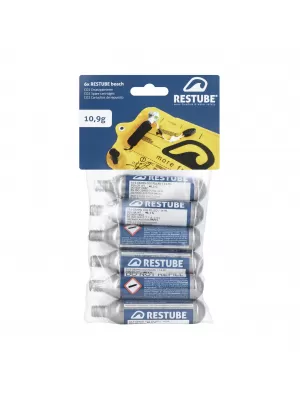 Cartuş RESTUBE CO2 10,9g pack 6 NEDETERMINAT