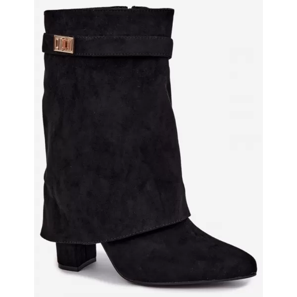  Botine de dama BOTO LA3116 NEGRU 