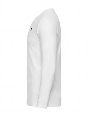 Tricou pentru bărbați OMBRE L172 ALB