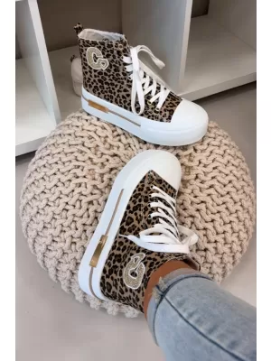 Adidași de damă BOTO A88-211 LEOPARD