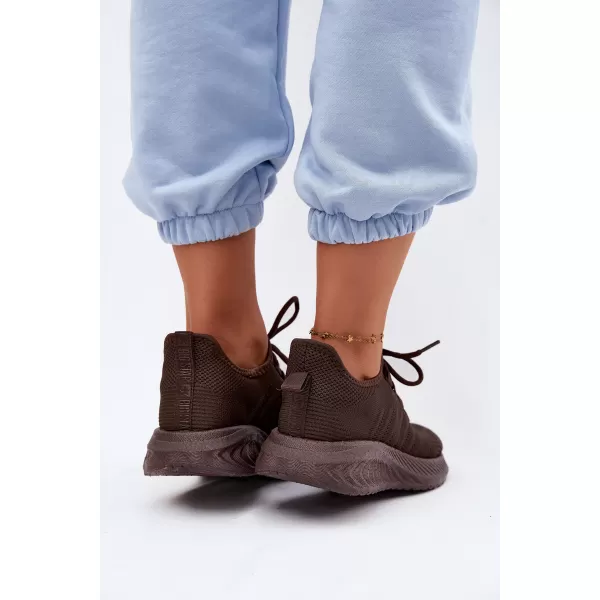  Adidași de damă BIG STAR SHOES UU274055 MARO/BEJ 