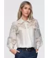 Cămașă de damă OMBRE OW-SH-E0075 BEJ