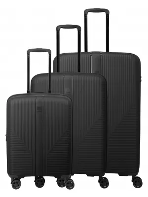 Valiză TRAVELITE AIR STRIPE S EXP, M EXP, L NEGRU