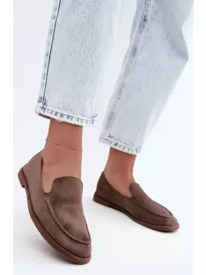 Mocasini de dama BOTO 9889 TAUPE