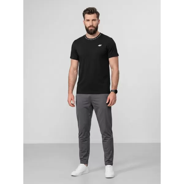  Tricou pentru bărbați 4F WAW25TTSHM2373 NEGRU ADÂNC 