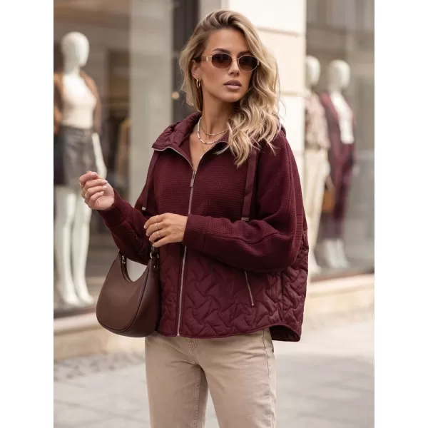  Geaca de dama DSTREET TY5916 BURGUNDIA 