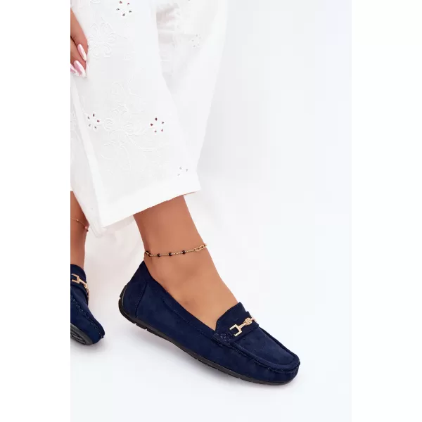  Mocasini de dama BOTO FT247 ALBASTRU MARIN 