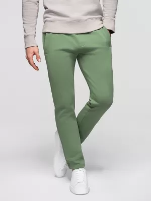 Pantaloni de trening pentru bărbați OMBRE OM-PABS-0304 VERDE