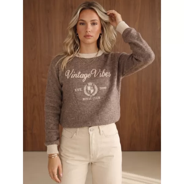  Pulover de dama DSTREET MY2631 FANGO 