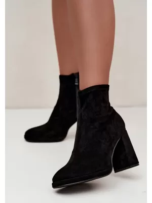 Botine de dama BOTO NN636 NEGRU