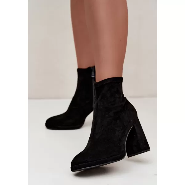  Botine de dama BOTO NN636 NEGRU 