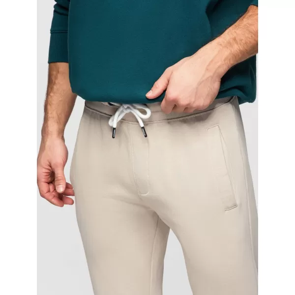  Pantaloni de trening pentru bărbați OMBRE OM-PABS-0304 BEJ DESCHIS 