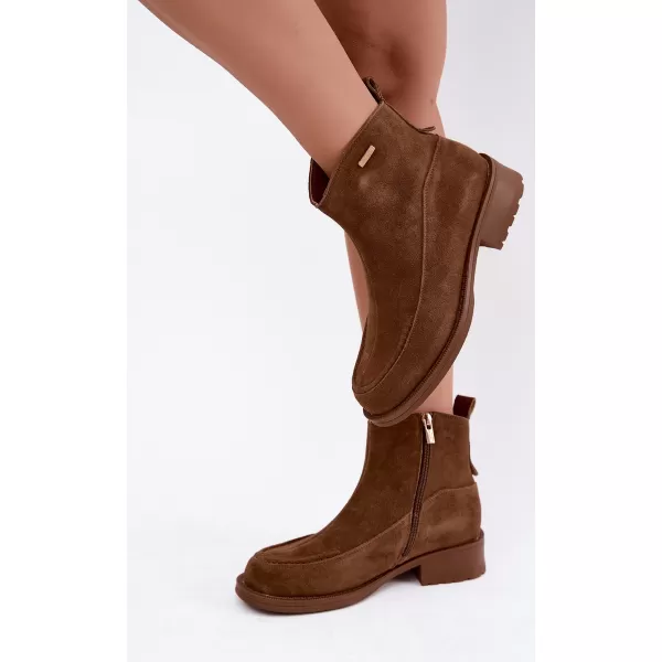  Pantofi de dama BIG STAR SHOES UU274601 UMBRE MARO/BEJ 