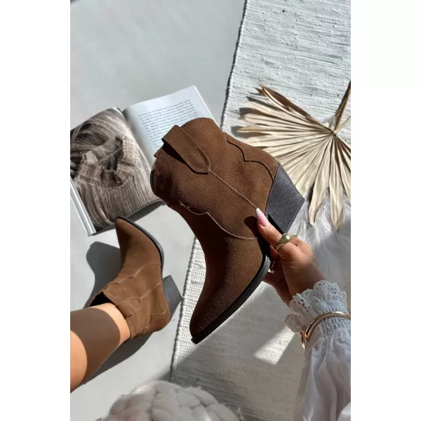  Cizme de cowboy de damă BOTO NC1338/6338 CĂMILĂ 