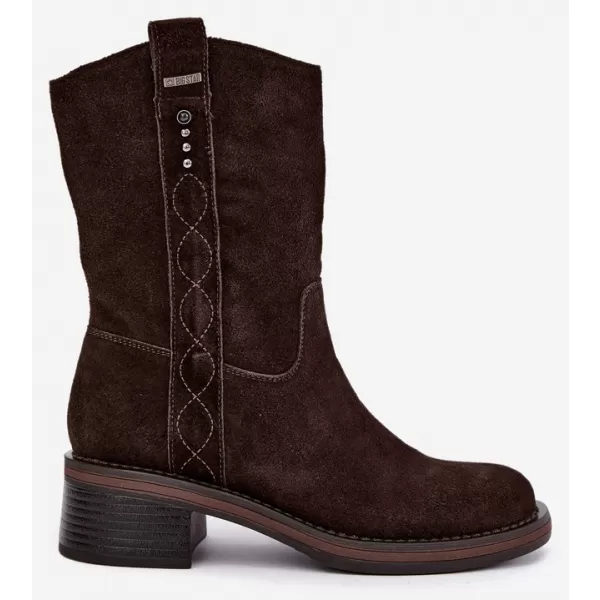  Pantofi de dama BIG STAR SHOES UU274607 CIOCOLATĂ 