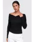 Bluza de dama OMBRE OW-TS-E0088 NEGRU
