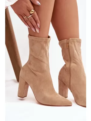 Botine de dama BOTO MVP314 BEJ