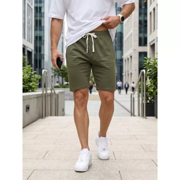  Pantaloni scurți pentru bărbați DSTREET SX2627 KAKI 
