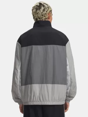 Jachetă pentru bărbați UNDER ARMOUR ICON WOVEN TRACK FZ 6009436-001 NEGRU