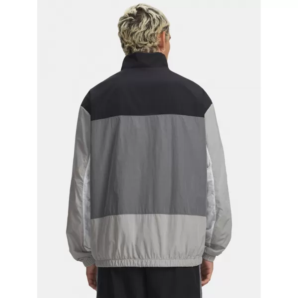  Jachetă pentru bărbați UNDER ARMOUR ICON WOVEN TRACK FZ 6009436-001 NEGRU 