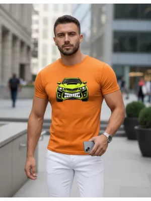 Tricou pentru bărbați DSTREET NX5015R-OR PORTOCALE