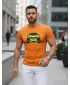 Tricou pentru bărbați DSTREET NX5015R-OR PORTOCALE