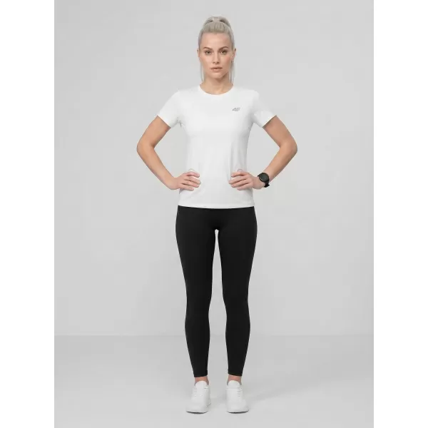  Tricou pentru femei 4F WMM00TTSHF3306 ALB 