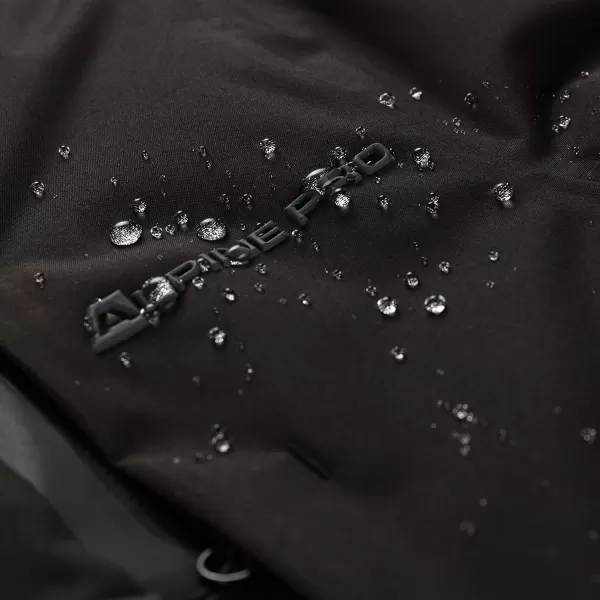  Geaca de schi pentru copii ALPINE PRO DEARO 3 NEGRU 