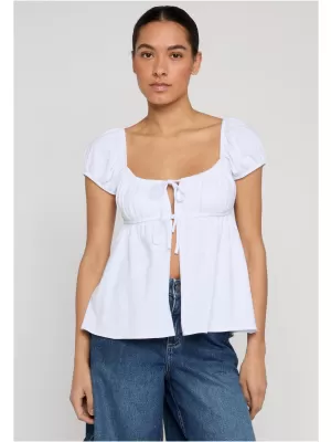 Tricou de dama URBAN CLASSICS TB8177-00220 ALB
