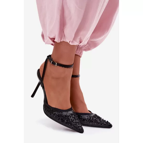  Sandale de dama BOTO LOLA5262 NEGRU 