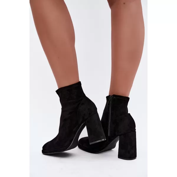  Botine de dama BOTO NN636 NEGRU 