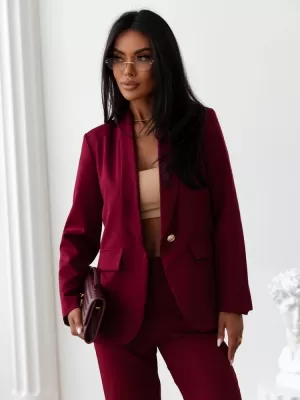 Set pentru femei DSTREET AY1246 BURGUNDIA