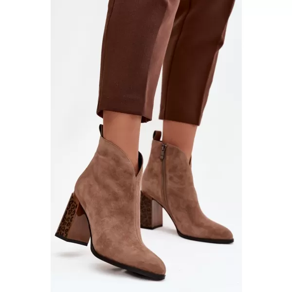  Botine de dama BOTO 25BT24-9210 MARO 