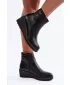 Botine de dama BOTO RMR2510-2 NEGRU