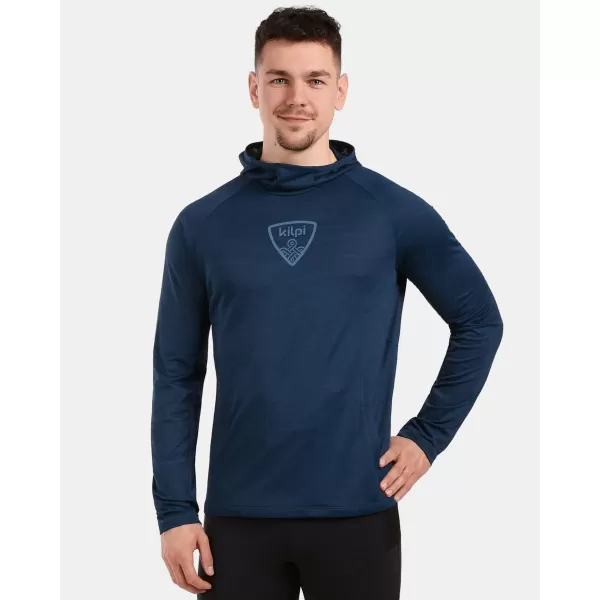  Tricou funcțional pentru bărbați KILPI AILEEN-M 1M0308KI ALBASTRU ÎNCHIS 