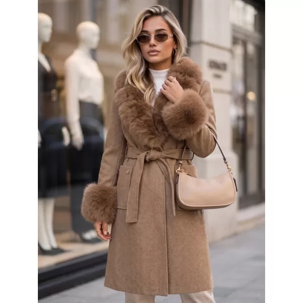  Palton de damă DSTREET TY6075 CARAMEL 