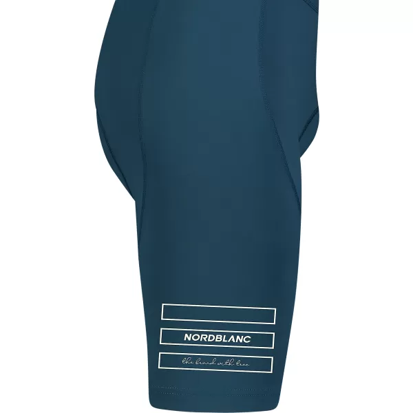  Pantaloni scurți de ciclism pentru bărbați NORDBLANC LEADING NBSPM8082 ALBASTRU 