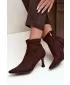 Botine de dama BOTO 7107 MARO
