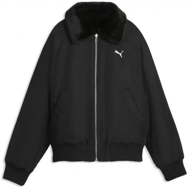  Geaca de dama PUMA REVERSIBLE BLOUSON HIGH LOFT LINING JACK 69456601 PUMA NEGRU 