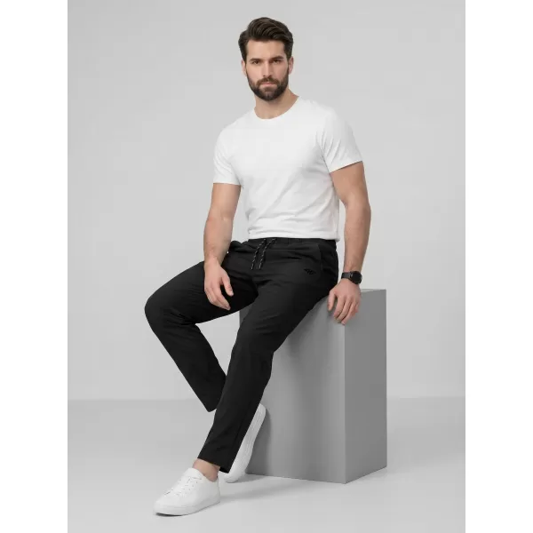  Pantaloni pentru bărbați 4F WMM00TTROM1675 NEGRU ADÂNC 