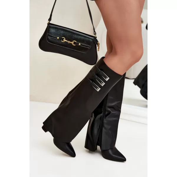  Cizme de dama BOTO C-354 NEGRU 