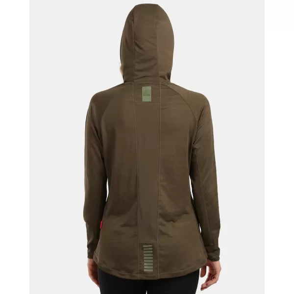  Tricou funcțional de damă KILPI AILEEN-W 1L0309KI KAKI 