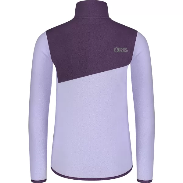  Hanorac ușor de damă din fleece NORDBLANC BEECH NBSFL8375 VIOLET 