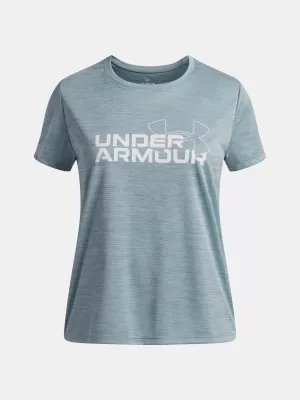 Tricou fetita UNDER ARMOUR TECH TWIST WDMK LOGO SS 6007134-466 ALBASTRU