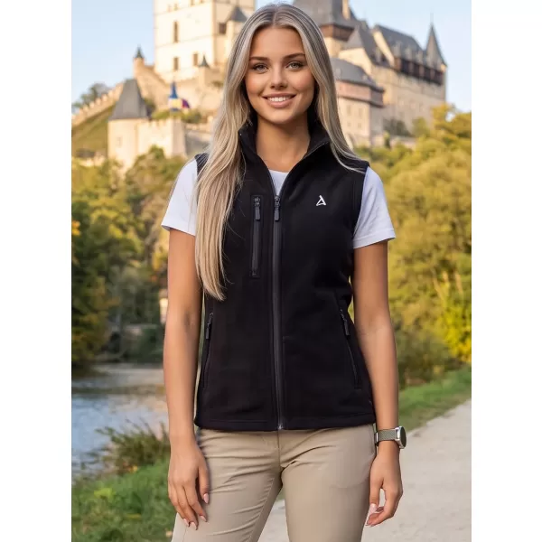  Vesta de dama fleece ALTISPORT ALW002525 NEGRU 
