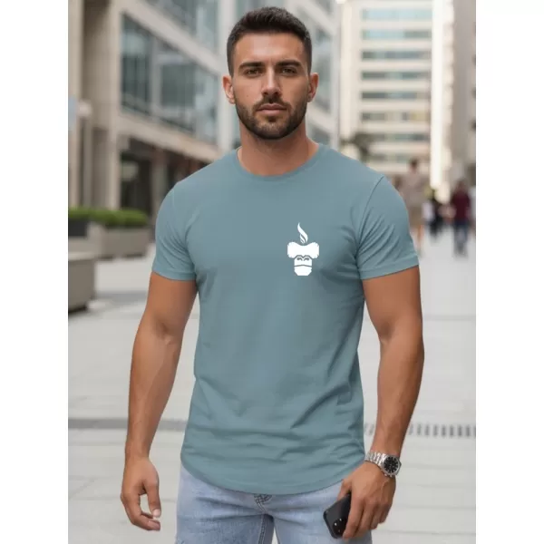  Tricou pentru bărbați DSTREET NX5090R ALBASTRU 
