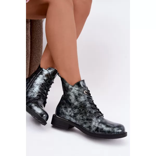  Botine de dama S.BARSKI HY62-8140 VERDE 